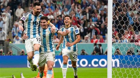 argentina vs croatia fifa world cup 2022